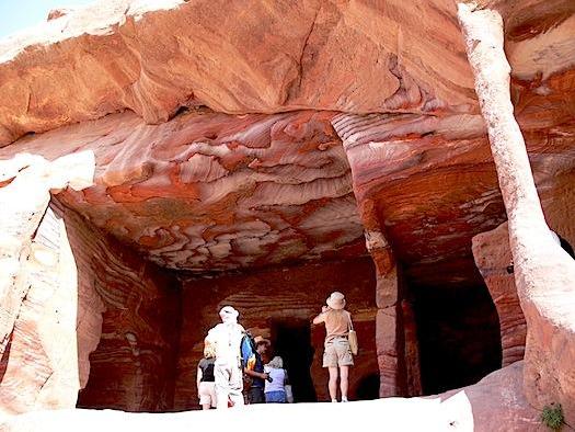 Petra es conocida como la "ciudad rosa"