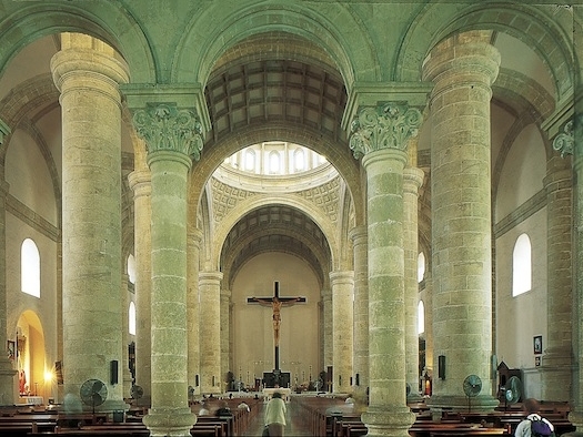 Interior catedral de Mérida
