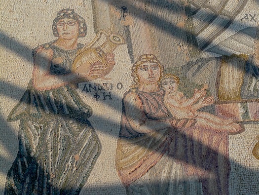 Mosaico en la casa de Dionysos (Páfos)