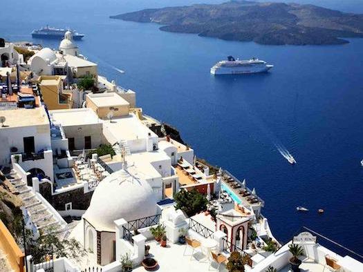 Santorini, Grecia: La huella del volcán