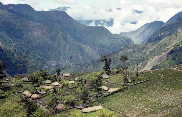 El valle de Baliem permaneció oculto al resto del mundo hasta la década de los 30.