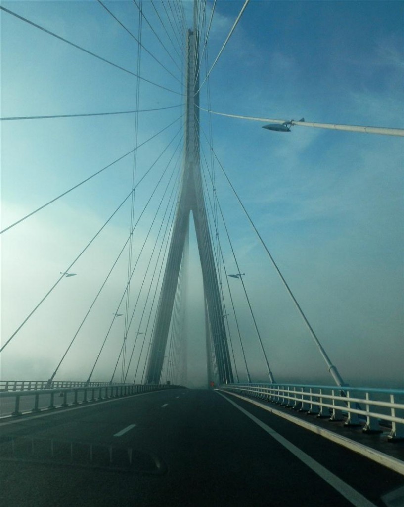 El gran puente de Normandía, una obra de ingeniería impresionanate