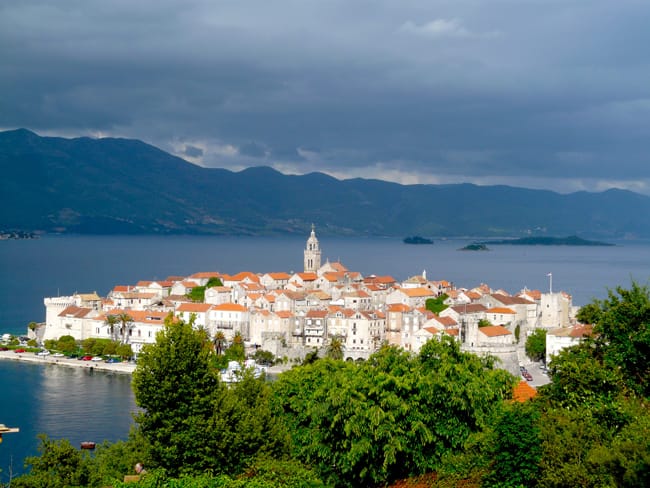 ISLA DE KORCULA (CROACIA)