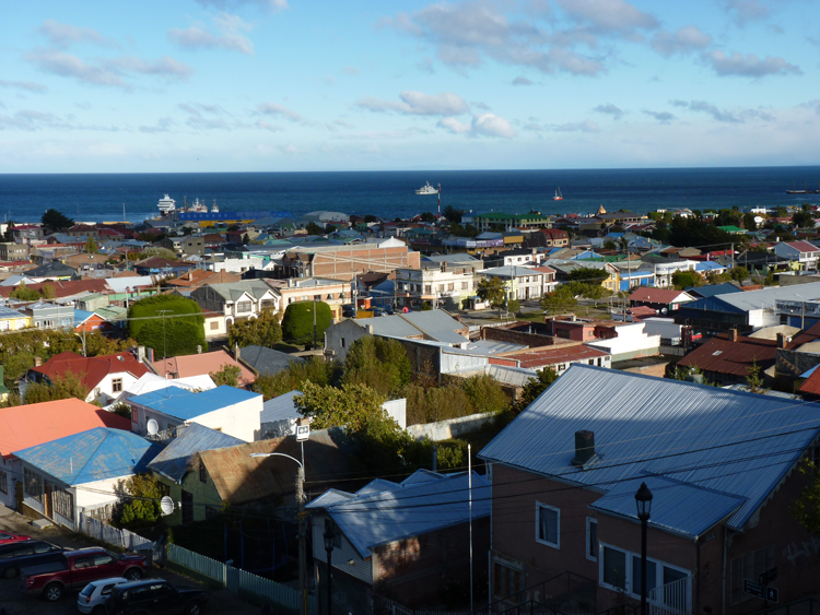 Punta Arenas, Chile. Desde esta ciudad parte el barco.