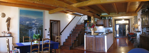 Maso Azzurro B&B, Premione, via dei Dossi 3, ( Stenico), Giudicarie, Trentino, Italy.