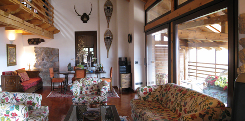Maso Azzurro B&B, Premione, via dei Dossi 3, ( Stenico), Giudicarie, Trentino, Italy.