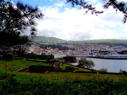 Vista desde Castillo de Sao Joao Baptista, en el Monte Brasil